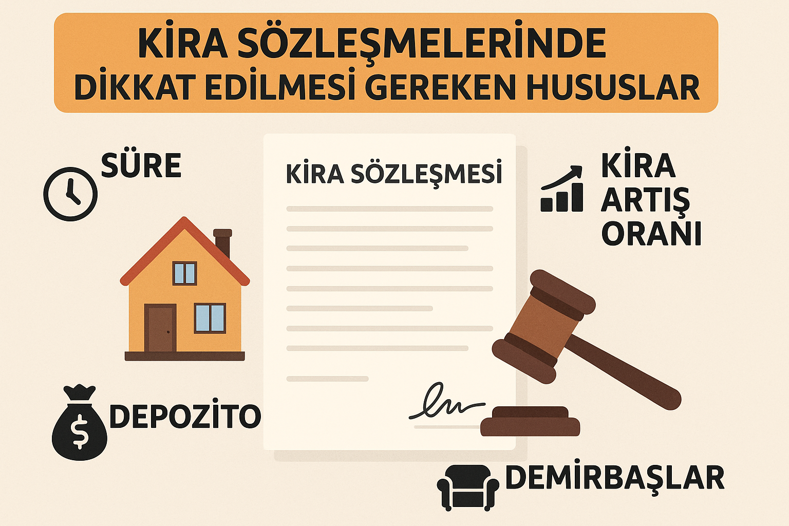 Kira Sözleşmelerinde Dikkat Edilmesi Gereken Hususlar